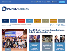 Tablet Screenshot of painelnoticias.com.br